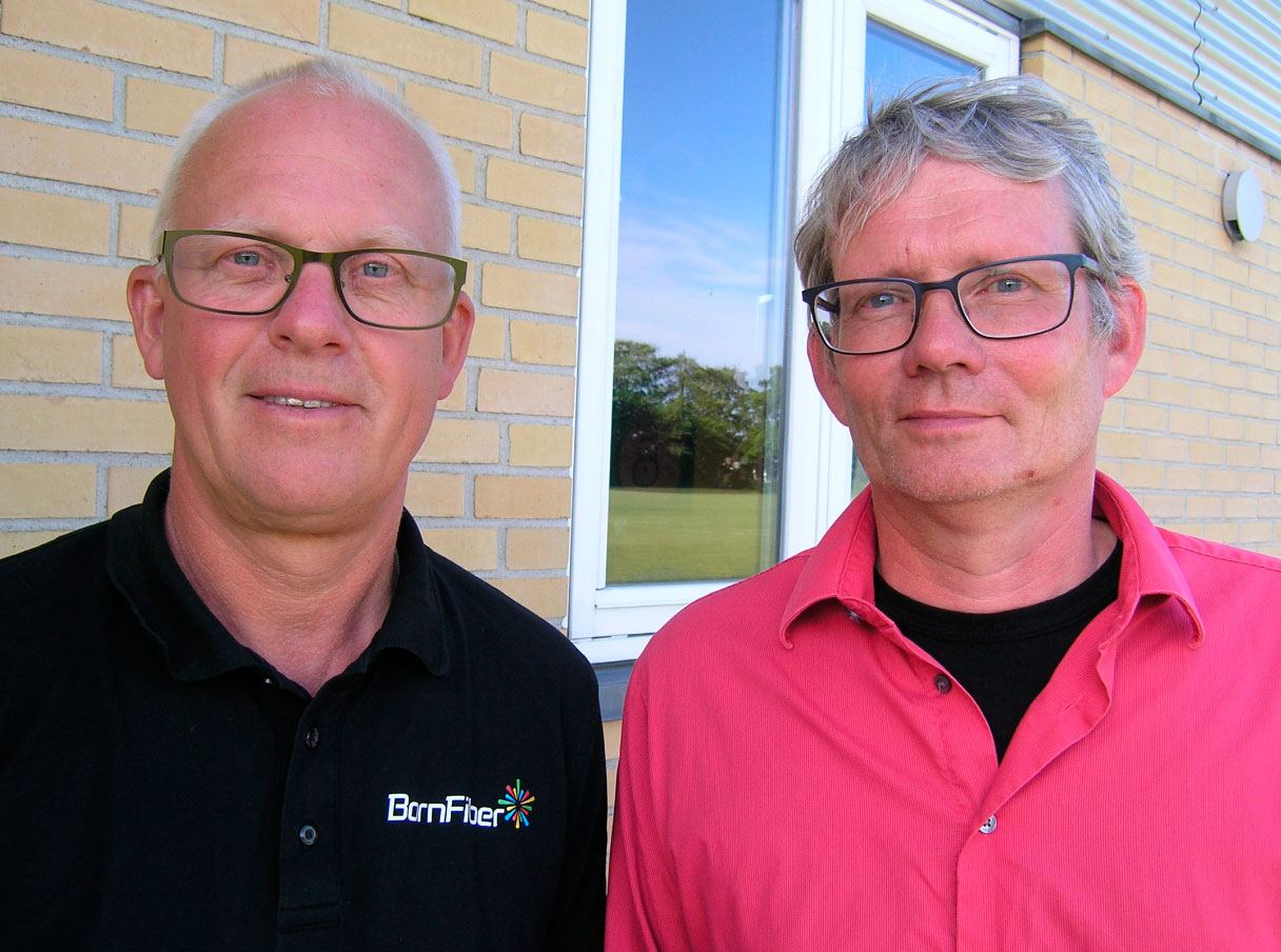 Bornholms Boligselskab og BornFiber forsyner 485 lejere med fiberbredbånd.