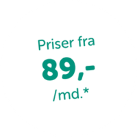 Tilbud på fibernet - 89,-/md. i 6 mdr.